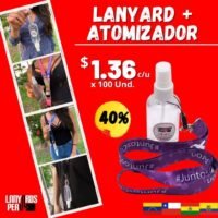 100 Lanyards Atomizador Exportación