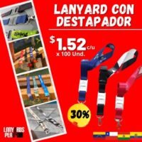 100 Lanyards con Destapador Exportación