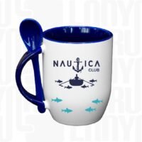 Taza publicitaria con Cuchara