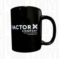 Taza Corporativa Publicitaria Negra