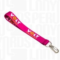 Lanyard Llavero Arnés Metalico Plata