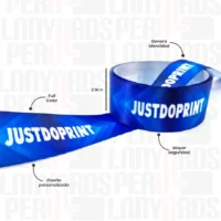 CINTA SUBLIMADA 2.5 CM  (SIN ACCESORIOS)