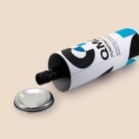 Envase Tubular Cartón Para Botella de 500 ml