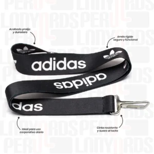 LANYARD CON ARNES RIGIDO 2.5CM