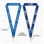 LANYARD CON ARNES RIGIDO 2.5CM - Imagen 2