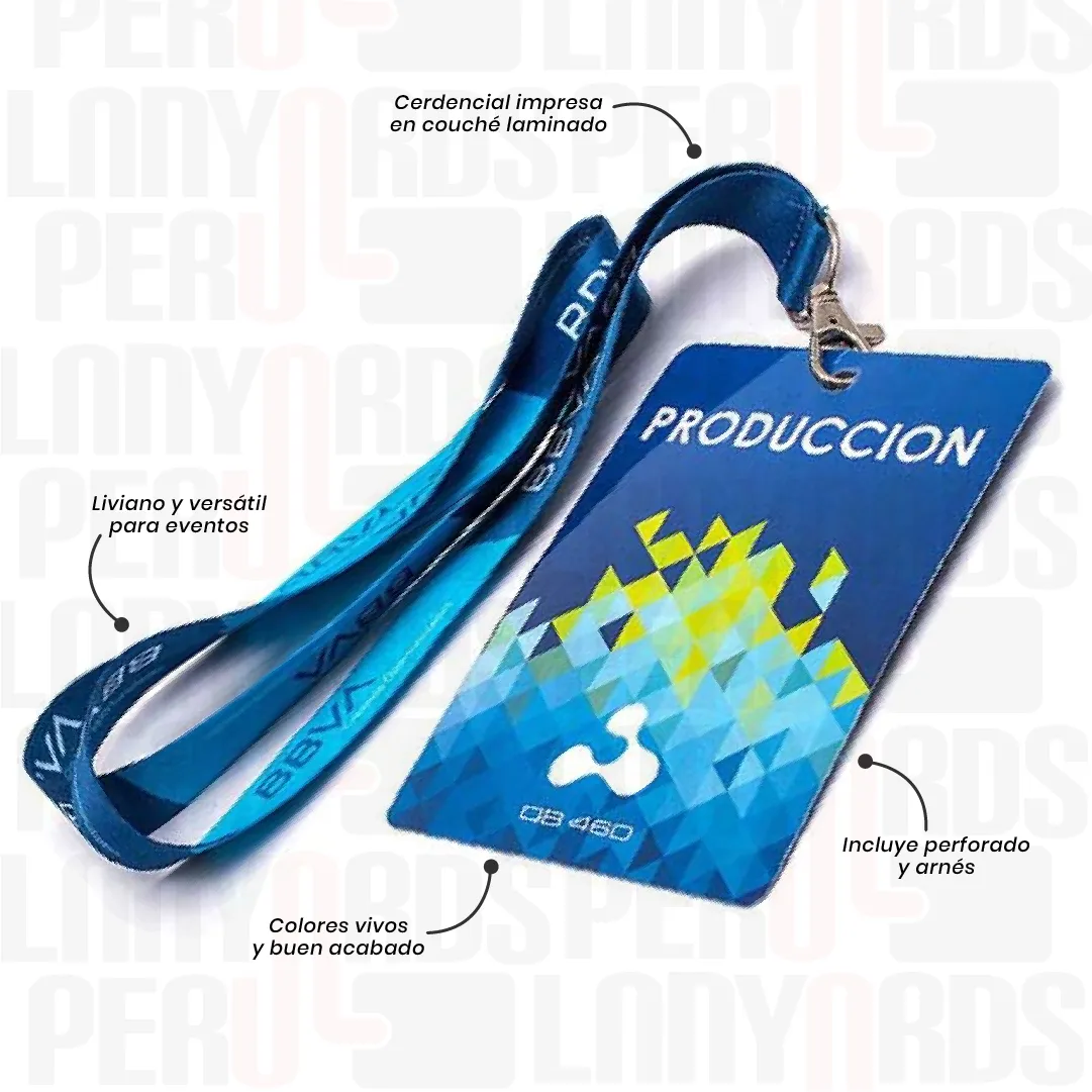 LANYARD CON CREDENCIAL COUCHE