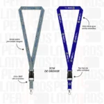 LANYARD CON TIP TOP IMPORTADO Y MOSQSUETON GIRATORIO 2CM - Imagen 3
