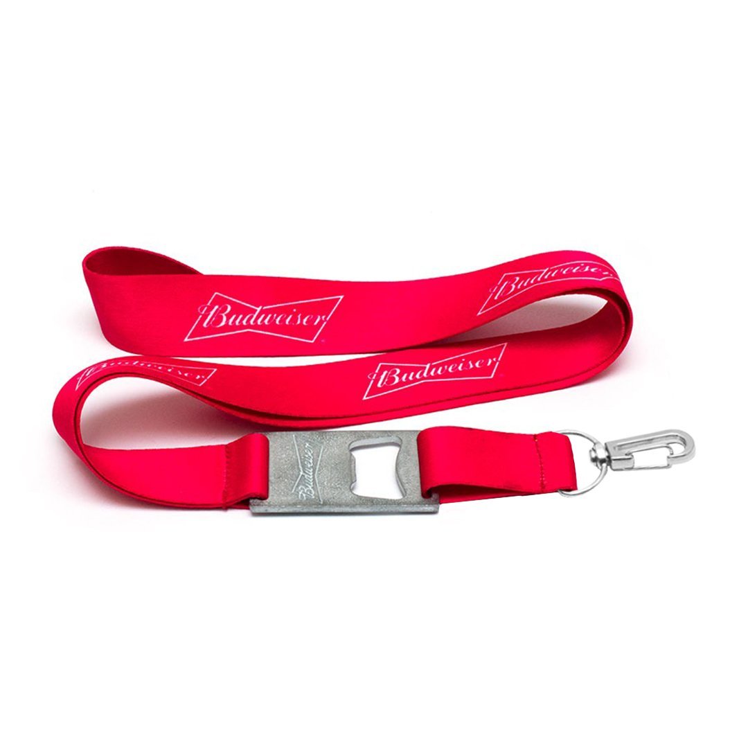 LANYARD DESTAPADOR ZAMAK BAJO RELIEVE CON ARNES METALICO PLATA 2CM - Imagen 4