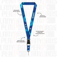 LANYARD TIP TOP IMPORTADO ARNES RIGIDO 2.5CM