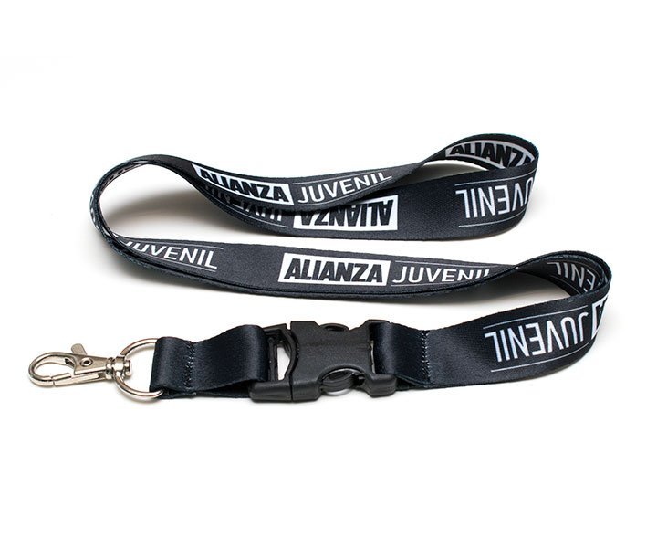 LANYARD TIP TOP IMPORTADO CON MOSQUETÓN GIRATORIO PREMIUM 2.5 CM - Imagen 3