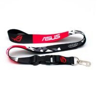 LANYARD TIP TOP PLANO IMPORTADO CON ARNES METALICO PLATA 2CM