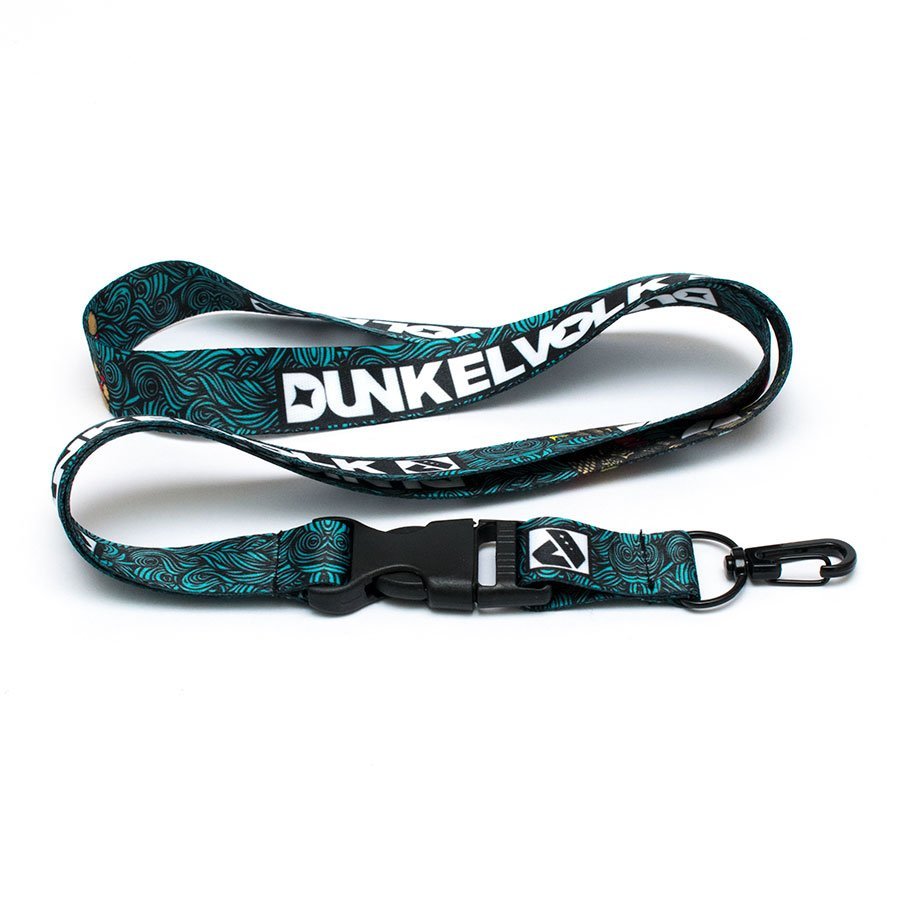 LANYARD TIP TOP PLANO IMPORTADO CON ARNES METALICO PLATA 2CM - Imagen 3