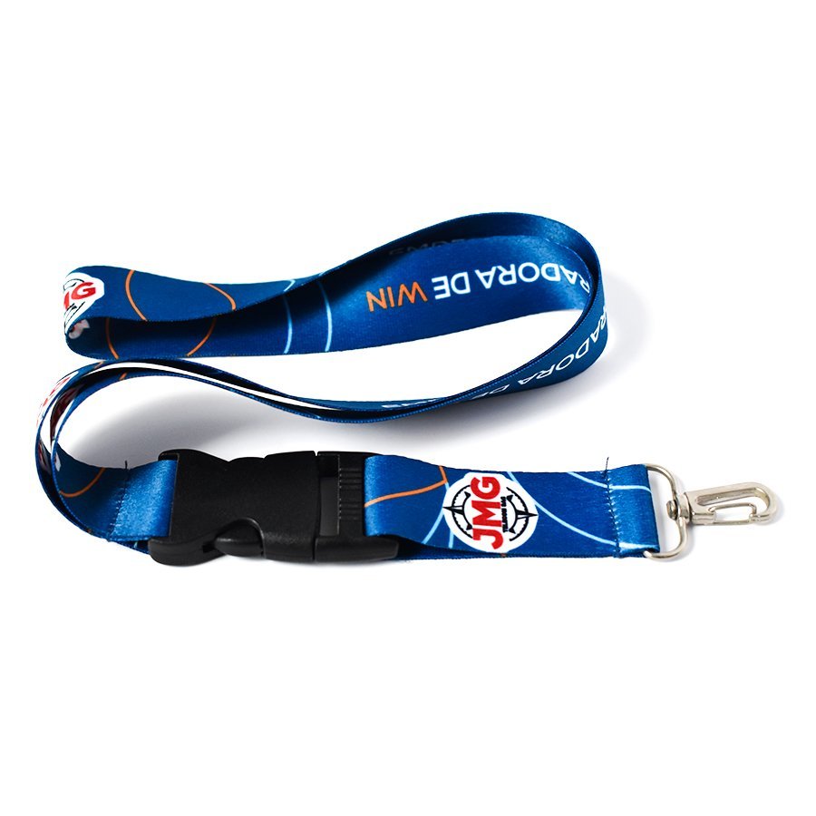 LANYARD TIP TOP PLANO IMPORTADO CON ARNES METALICO PLATA 2CM - Imagen 6