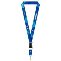 LANYARD TIP TOP PLANO NACIONAL CON MOSQUETON RIGIDO 2.5CM