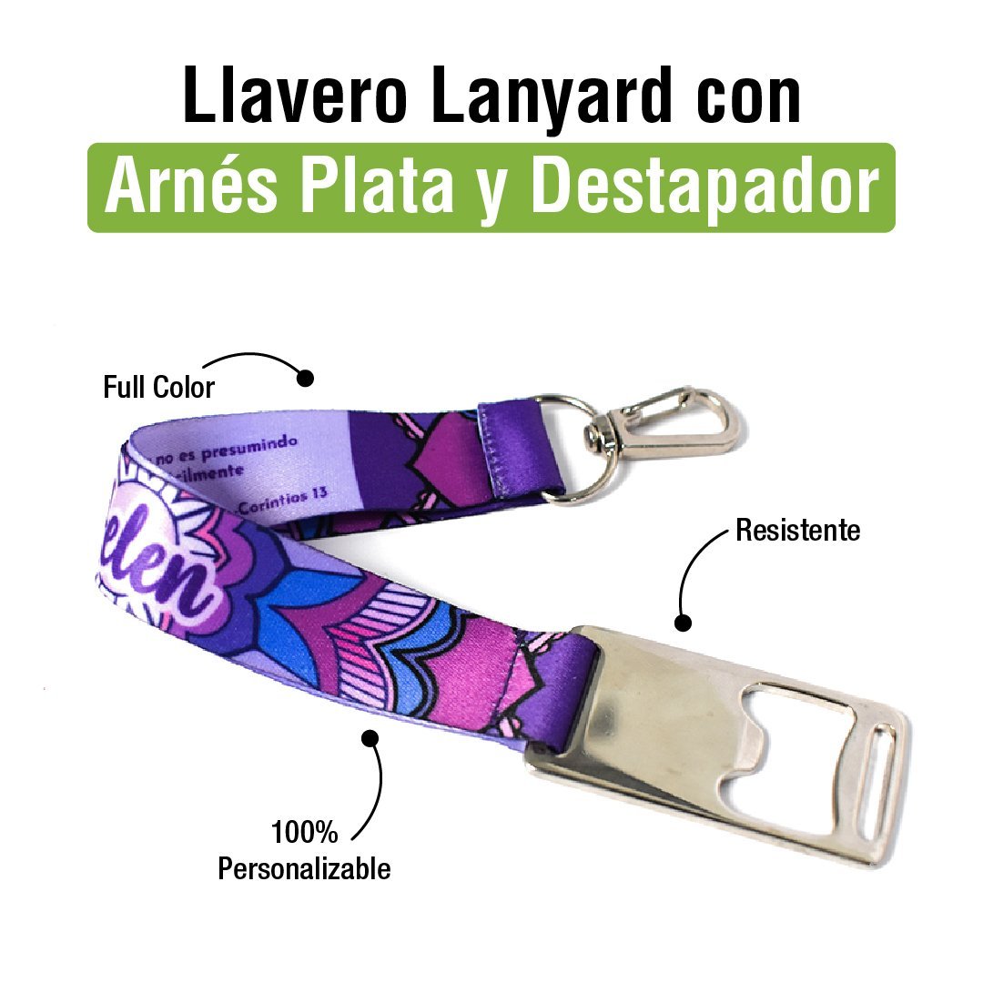 LLAVERO ARNES CON DESTAPADOR - Imagen 2