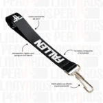 LLAVERO LANYARD CON ARNES RIGIDO 2CM