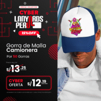 Gorra Camionera de Malla Personalizado - Promoción 5