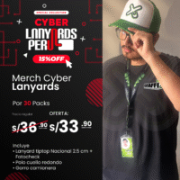 Merch Corporativo (Lanyard Fotocheck, Gorra y Polo) - Promoción 6