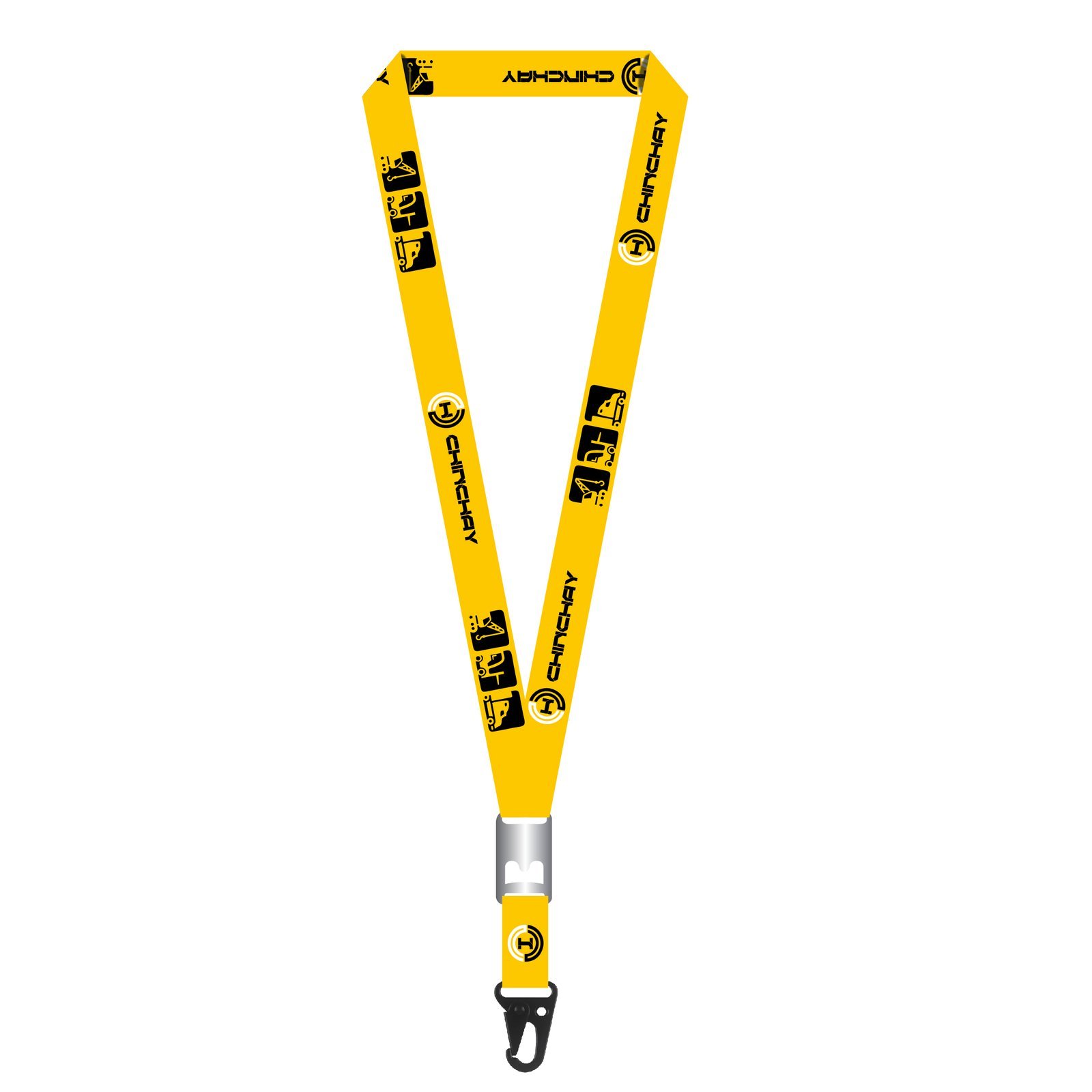 Lanyard Destapador Niquelado con Arnés Táctico Pesado de 2.5 cm - Imagen 4