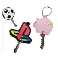 PORTA LLAVES DE GOMA ALTO RELIEVE