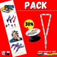 Pack Lanyards + Pop Socket Exportación