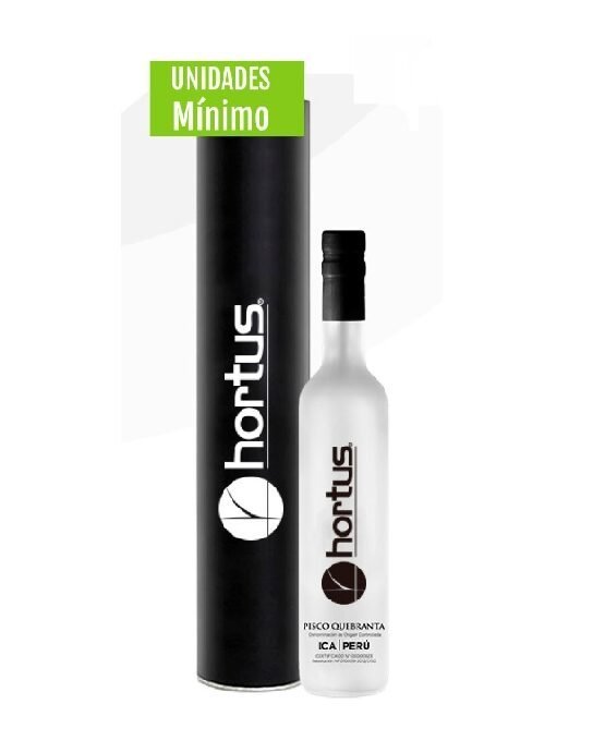 Pisco Personalizado con Estuche Tubular