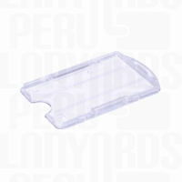 Portafotocheck Doble Cara Acrílico Transparente (Protector)