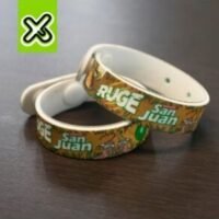 Pulsera de Goma UV Full Color + Broche