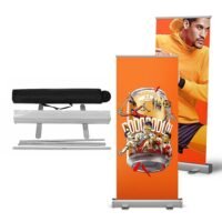 Roll Screen + Banner Publicitario