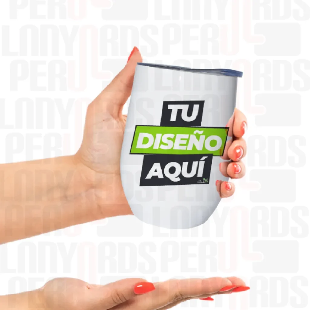 TERMO MUG TIPO VINO PARA SUBLIMAR