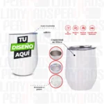 TERMO MUG TIPO VINO PARA SUBLIMAR - Imagen 2
