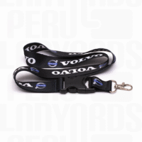 Lanyard Tip Top Nacional con Mosquetón Giratorio Premium 2.5 cm