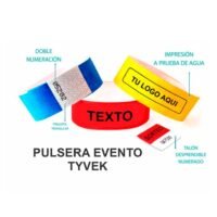 Pulsera Tyvek para Fiestas y Eventos