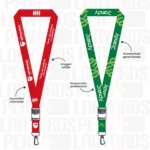 LANYARD CON DESTAPADOR Y ARNES NEGRO 2CM - Imagen 2