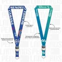 ANYARD CON DESTAPADOR Y MEDIA LUNA 2.5CM