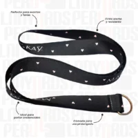 LANYARD CON MEDIA LUNA 2.5CM