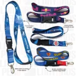 LANYARD CON TIP TOP IMPORTADO Y ARNES PLATA 2CM - Imagen 2