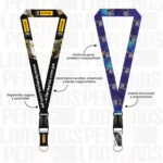 LANYARD CON TIP TOP PLANO IMPORTADO Y MEDIA LUNA 2.5CM - Imagen 2