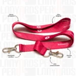 LANYARD MOSQUETON GIRATORIO DOBLE 2CM