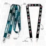 LANYARD MOSQUETON GIRATORIO DOBLE 2CM - Imagen 2