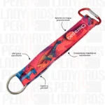 LLAVERO LANAYRD CON CARABINERO Y MEDIA LUNA 2CM
