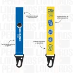 LLAVERO LANYARD CON ARNES TACTICO 2.5CM - Imagen 2