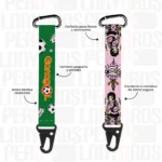 LLAVERO LANYARD CON CARABINERO Y ARNES TACTICO 2.5CM