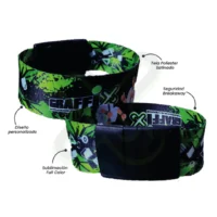PULSERA DE TELA CON BREAKWAY