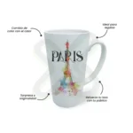 TAZA CONICA 15ONZ