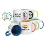 TAZA PUBLICITARIA INTERIOR DE COLOR - Imagen 2