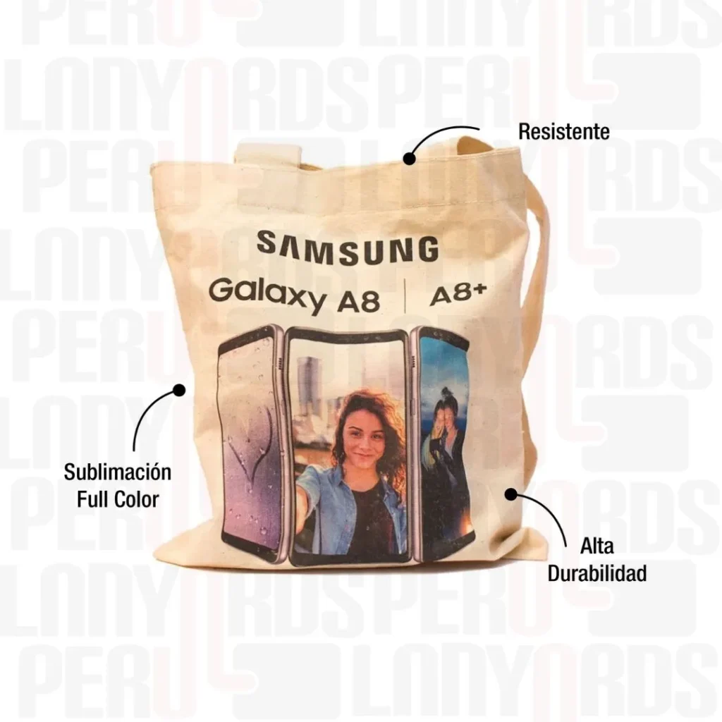 Bolsa tocuyo doble asa 115gr de 40*35