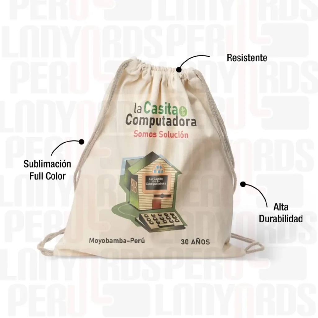 Bolso sport tocuyo 25*20