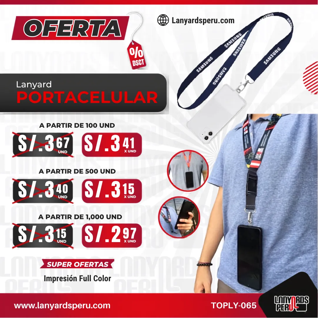 Lanyard Portacelular personalizado