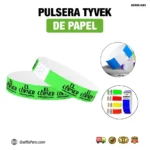 Pulsera tyvek para fiestas y eventos - Imagen 3